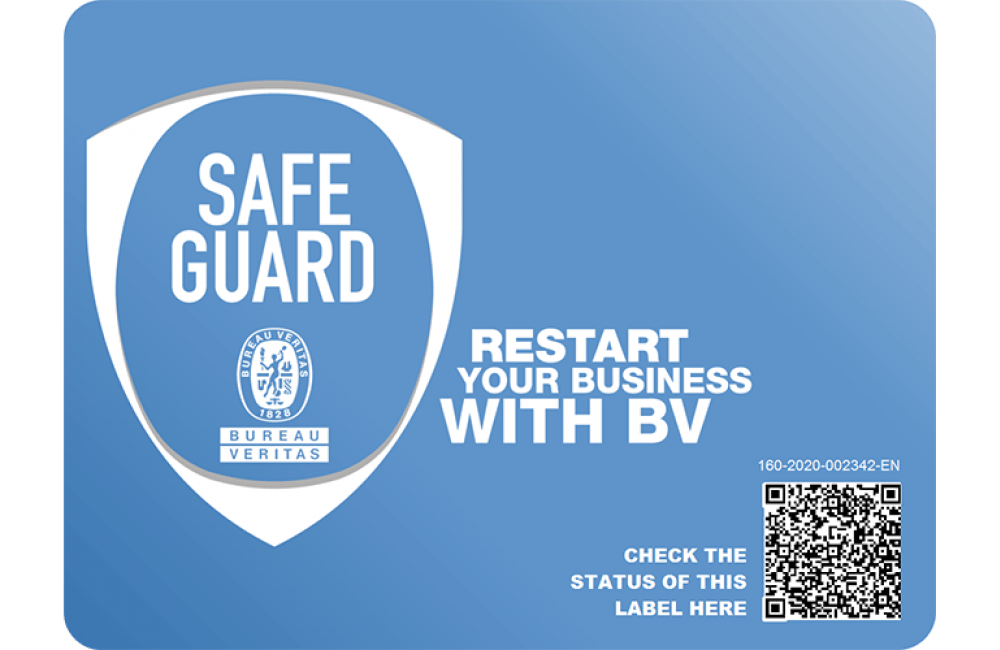 شهادة ™Bureau Veritas SAFE GUARD